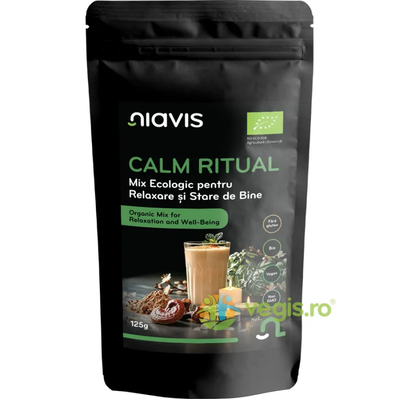 Calm Ritual Mix pentru Relaxare si Stare de Bine Ecologic/Bio 125g NIAVIS — preț și oferte