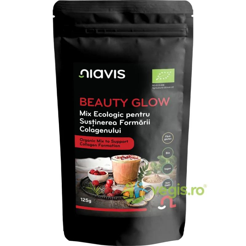 Beauty Glow Mix pentru Sustinerea Formarii Colagenului Ecologic/Bio 125g — preț și oferte
