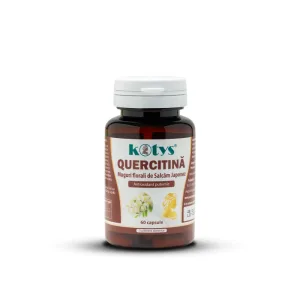 Quercetina, suport antioxidant din muguri florali de salcâm japonez, 60 capsule, Kotys