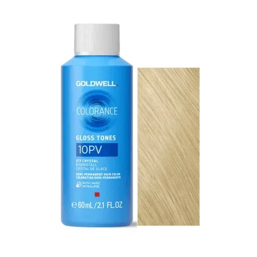 Vopsea de par demi-permanenta Goldwell Colorance Gloss Tones 10PV 60ml — preț și oferte