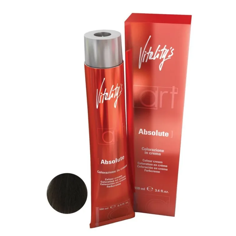 Vopsea de par permanenta crema Vitality's  Art Absolute Moon 10/7 100ml — preț și oferte