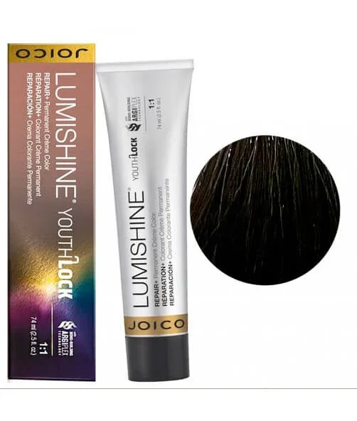 Vopsea de par permanenta Joico LumiShine YouthLock Crème 6NN 74ml — preț și oferte