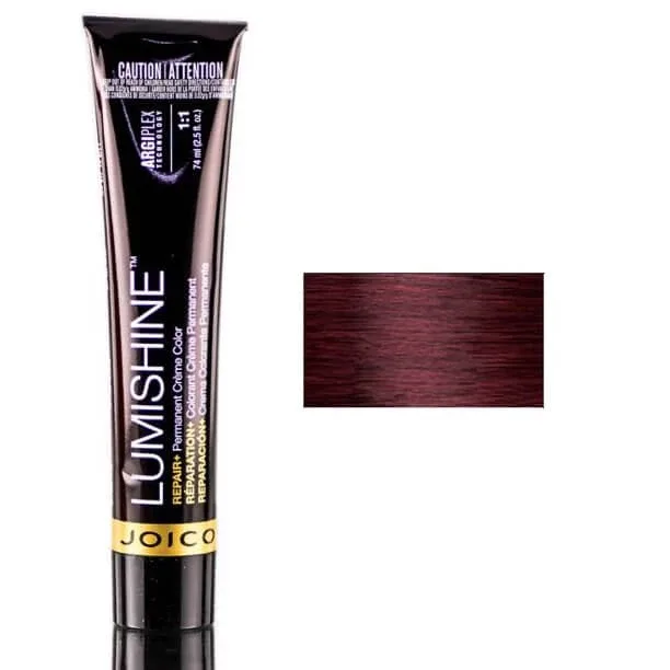 Vopse de par permanenta profesionala Joico Lumishine Permanent Creme 3RR 74ml — preț și oferte