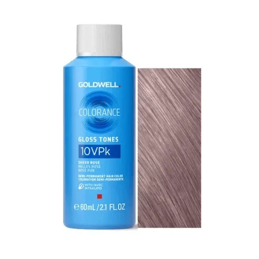 Vopsea de par demi-permanenta Goldwell Colorance Gloss Tones 10VPk 60ml — preț și oferte