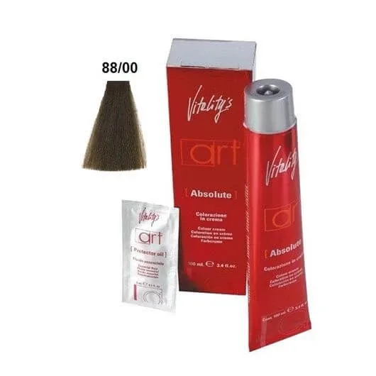 Vopsea permanenta de par Vitality's Art Absolute cu amoniac 88.00 Blond Deschis Intens 100ml — preț și oferte