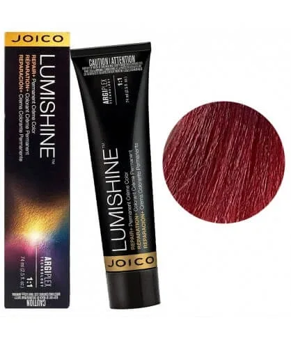 Vopse de par permanenta profesionala Joico Lumishine Permanent Creme 6RRV 74ml — preț și oferte