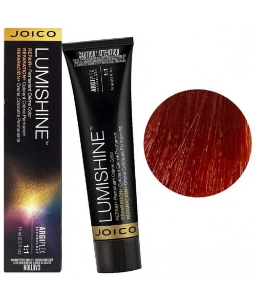 Vopse de par permanenta profesionala Joico Lumishine Permanent Creme 5RRC 74ml — preț și oferte