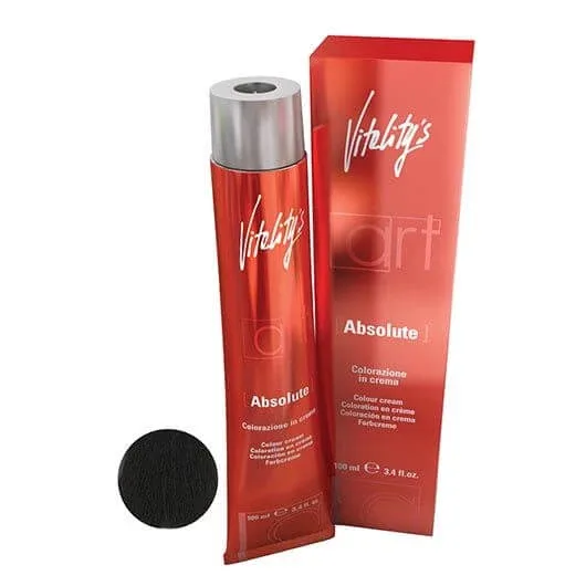 Vopsea permanenta de par Vitality's Art Absolute cu amoniac 6.08 100ml — preț și oferte