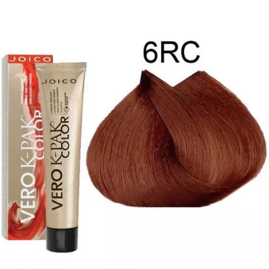 Vopsea de par permanenta Joico Vero K-Pak Color 6RC 74ml — preț și oferte