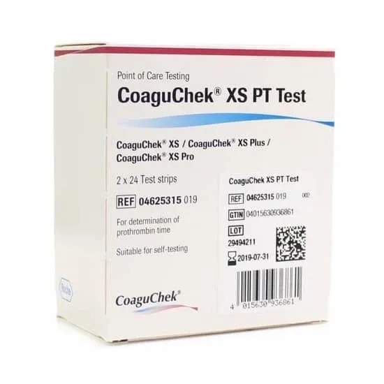 Teste de masurare a INR-ului pentru CoaguChek XS, 2 x 24 bucati, Roche — preț și oferte