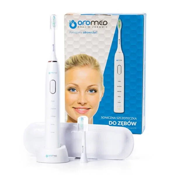 Oromed Oro-Brush, periuță de dinți sonică, alb, 1 buc — preț și oferte