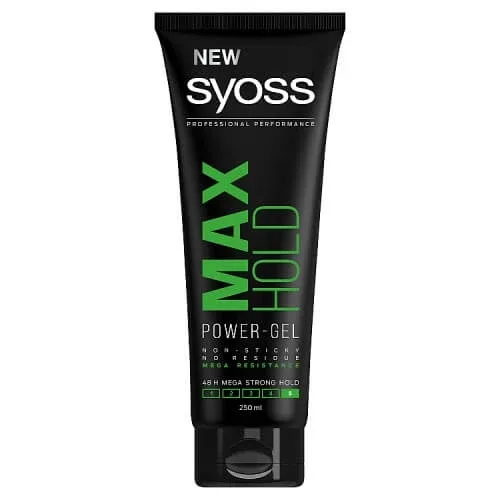 Syoss Max Hold Gel el pentru ceară Mega Strong Hold, 250ml — preț și oferte