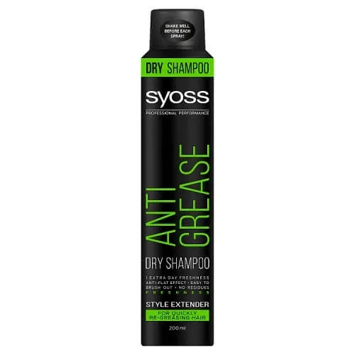 Șampon uscat Syoss Anti Grease pentru păr permeabil, 200ml — preț și oferte