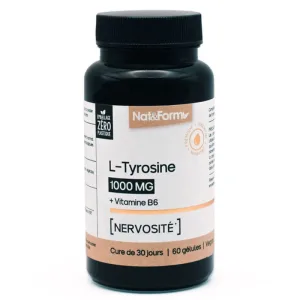 Nat&Form L-tirozină 60 capsule