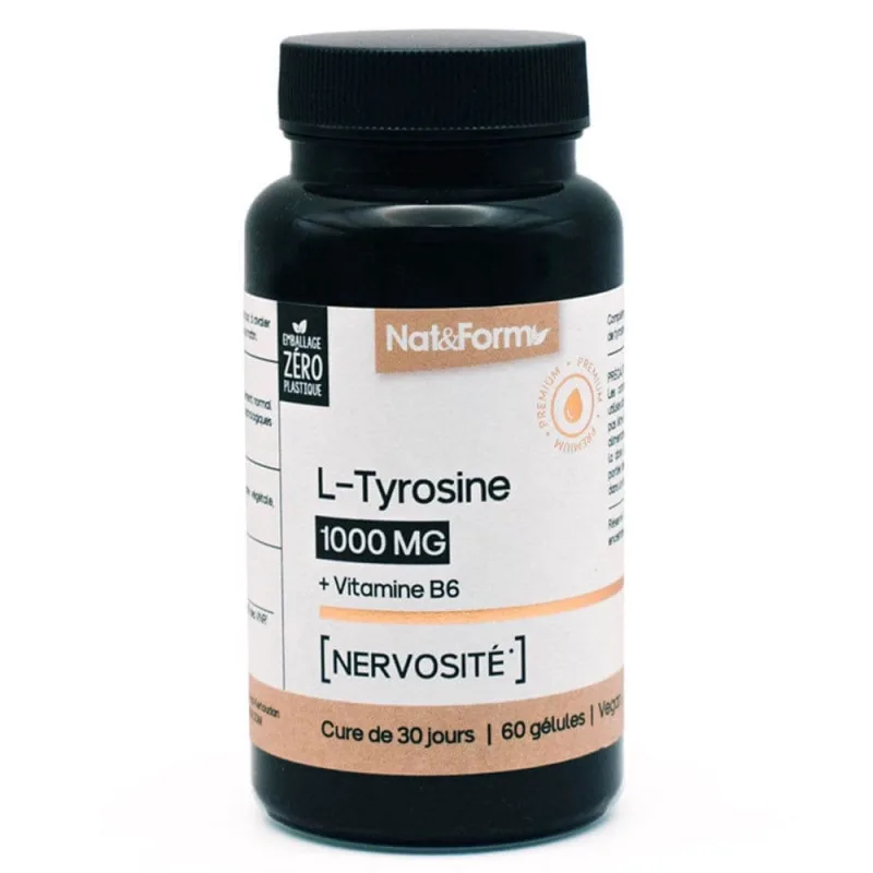 Nat&Form L-tirozină 60 capsule — preț și oferte
