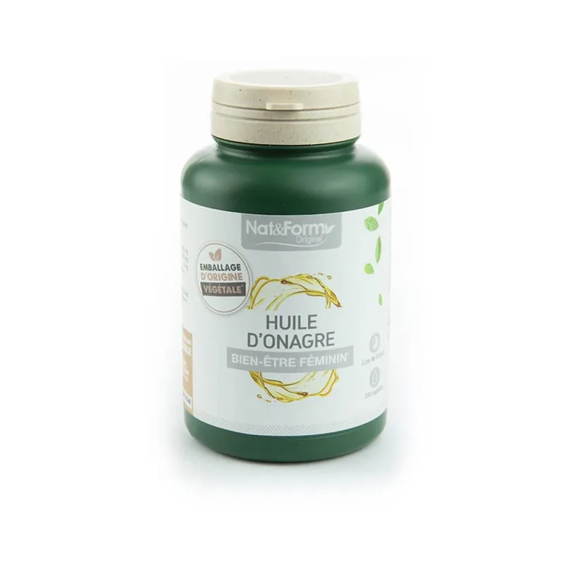 Nat&Form Ulei de Evening Primrose - Wellness pentru femei 200 Capsule — preț și oferte