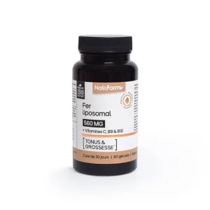 Nat&Form Fier lipozomal x60 capsule vegetariene