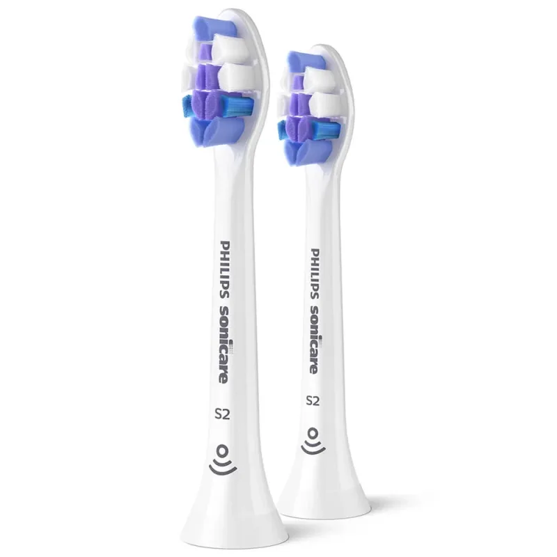 Philips, vârfuri de schimb pentru periuța de dinți sonică Sonicare S Sensitive, alb, 2 bucăți — preț și oferte