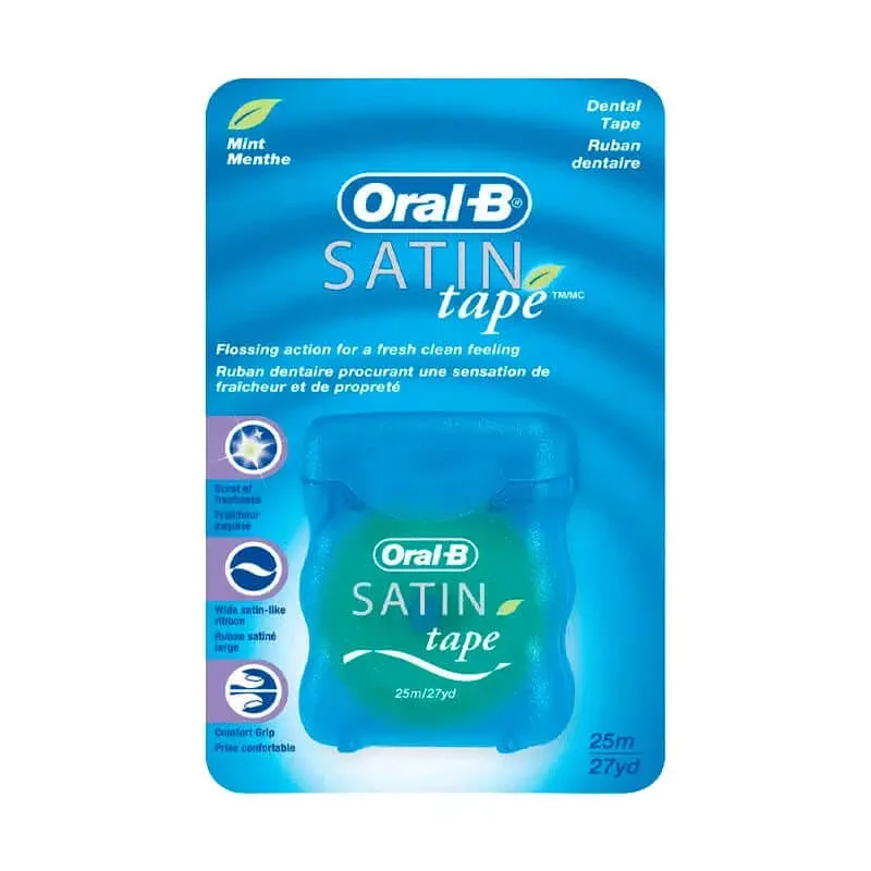 Oral B Satin Tape Fluor Bandă dentară Mint 25m — preț și oferte