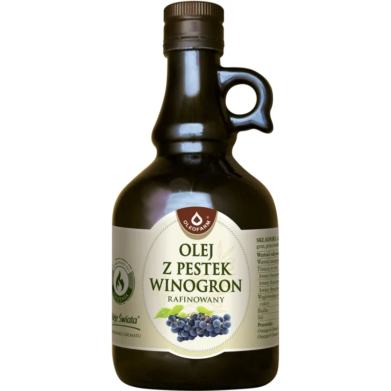 Oleofarm Oils of the World Ulei din semințe de struguri, rafinat, 500 ml — preț și oferte