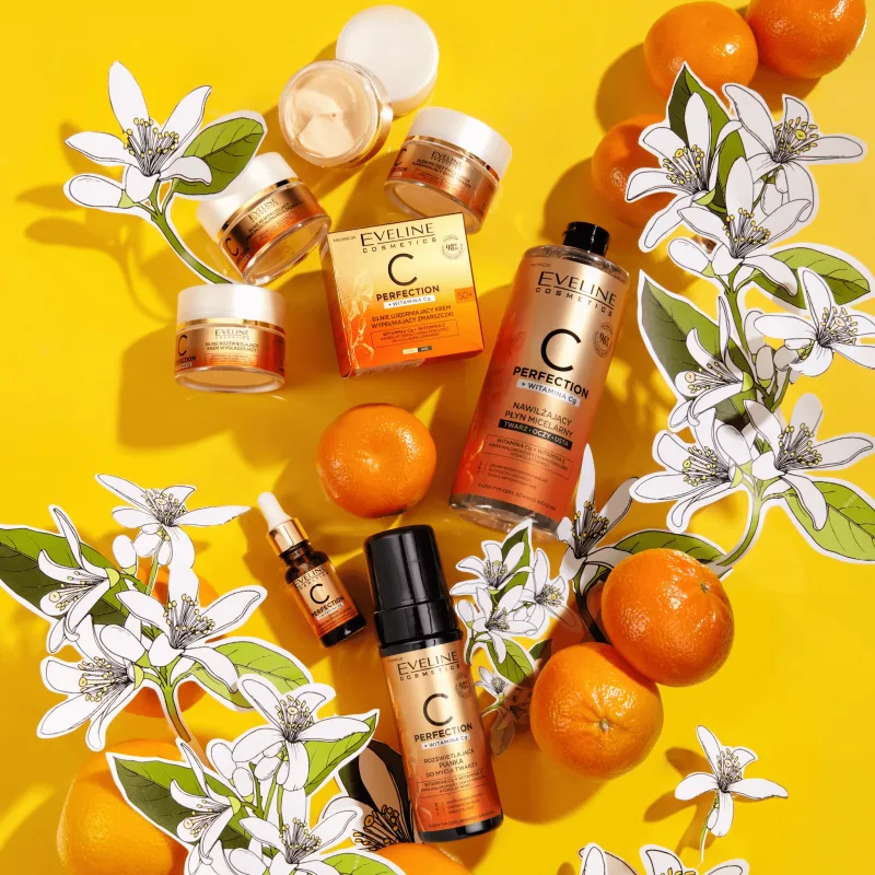 Eveline Cosmetics C-Perfection 50+, o cremă de umplere a ridurilor pentru față, de zi și de noapte, 50 ml — preț și oferte