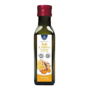 OLEOFARM Suc de ghimbir, turmeric și lămâie cu vitamina C, 100ml