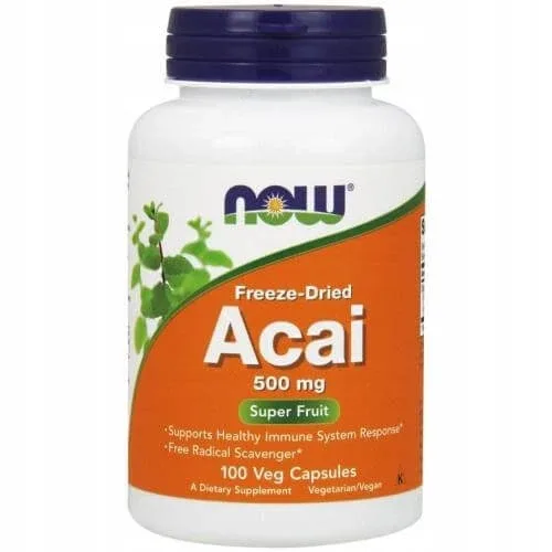 NOW Acai, 100 cap NOW FOODS — preț și oferte