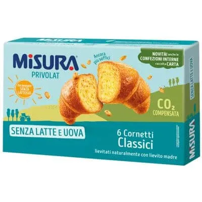 Măsură cornetti privolat classico fără ulei de palmier 240 g — preț și oferte