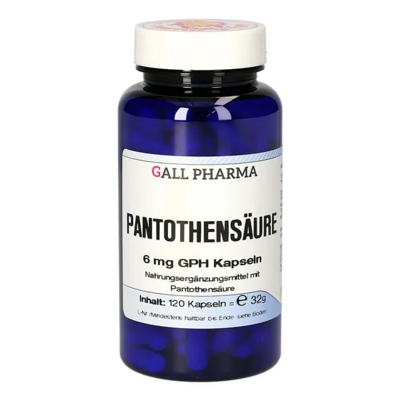 Acid pantotenic 6 mg GPH Capsule 120 Capsule — preț și oferte