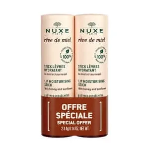 NUXE Cremă hidratantă pentru buze 2X4 g
