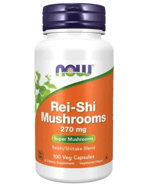 Now Foods Ciuperci Rei-Shi 270 mg 100 capsule