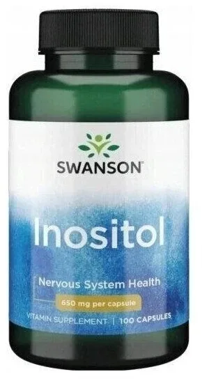 Swanson Inositol 650mg 100 capsule — preț și oferte