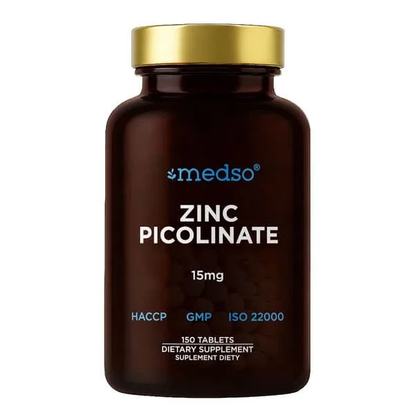 Medso Zinc Picolinat 15 mg, comprimate, 150 buc. — preț și oferte