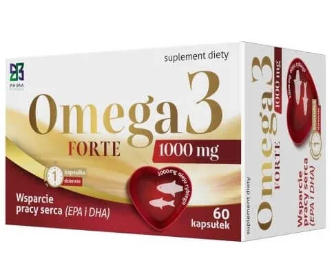 Omega 3 forte 1000, 60 capsule Prima — preț și oferte