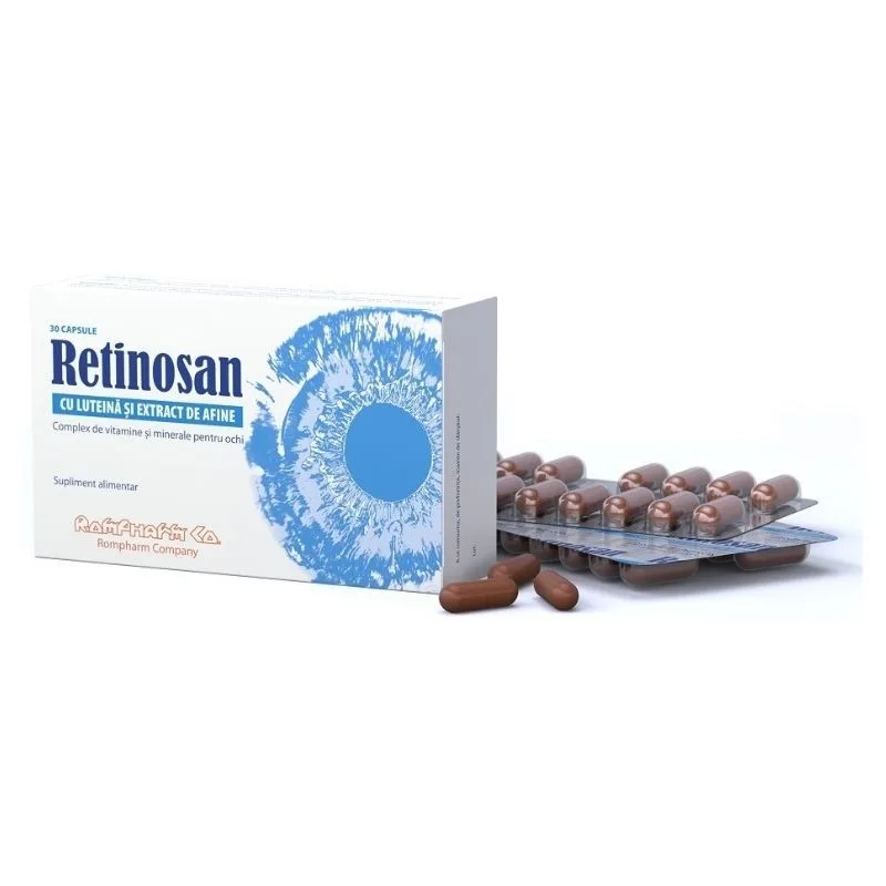 Retinosan, 30 capsule, Rompharm — preț și oferte