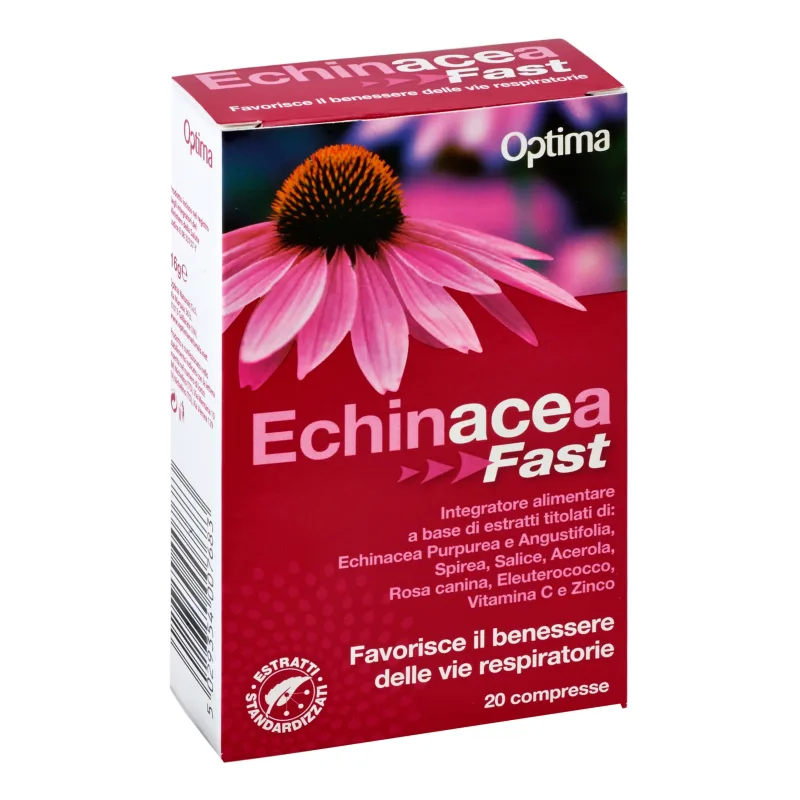 Optima Echinacea Fast 20 comprimate — preț și oferte