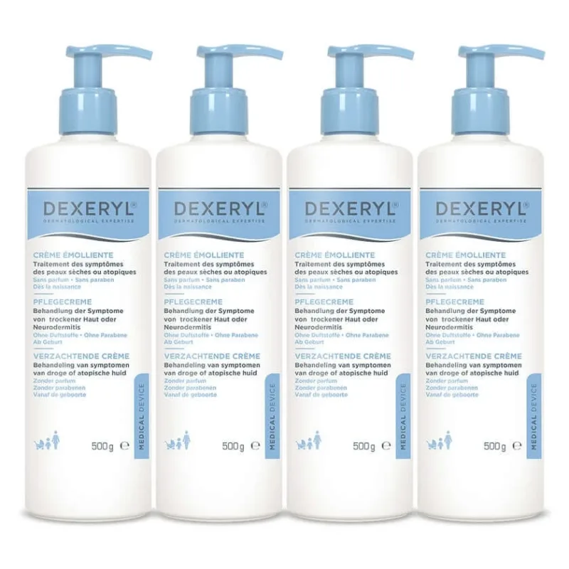 Crema de îngrijire DEXERYL pachet de patru 4X500 g — preț și oferte