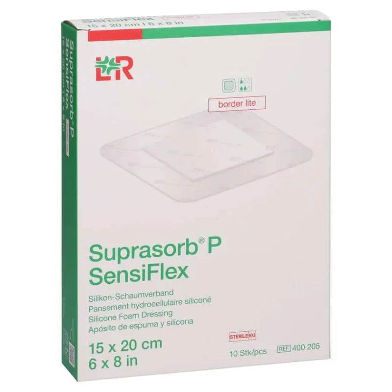 Suprasorb P Sensiflex Border Lite 15x20cm 10 buc. — preț și oferte