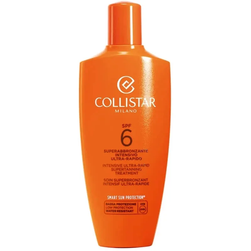 Collistar cremă de protecție solară SPF 6, super-bronzantă, intensivă, cu acțiune rapidă, protecție redusă, 200 ml — preț și oferte