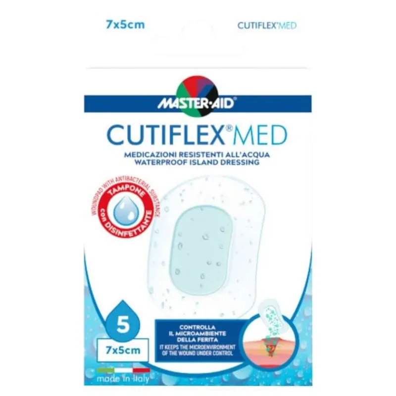 Pansament cu film Cutiflex MED 5x7 cm 5 buc. — preț și oferte