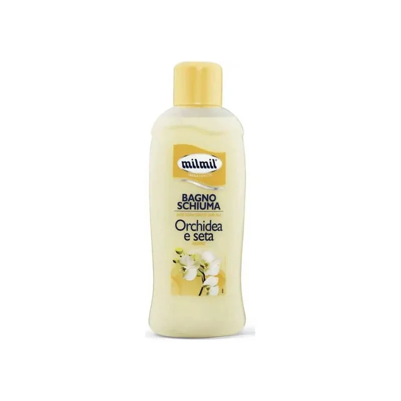 Mil mil Spumă de baie cu aromă de orhidee și mătase, 1 lt — preț și oferte
