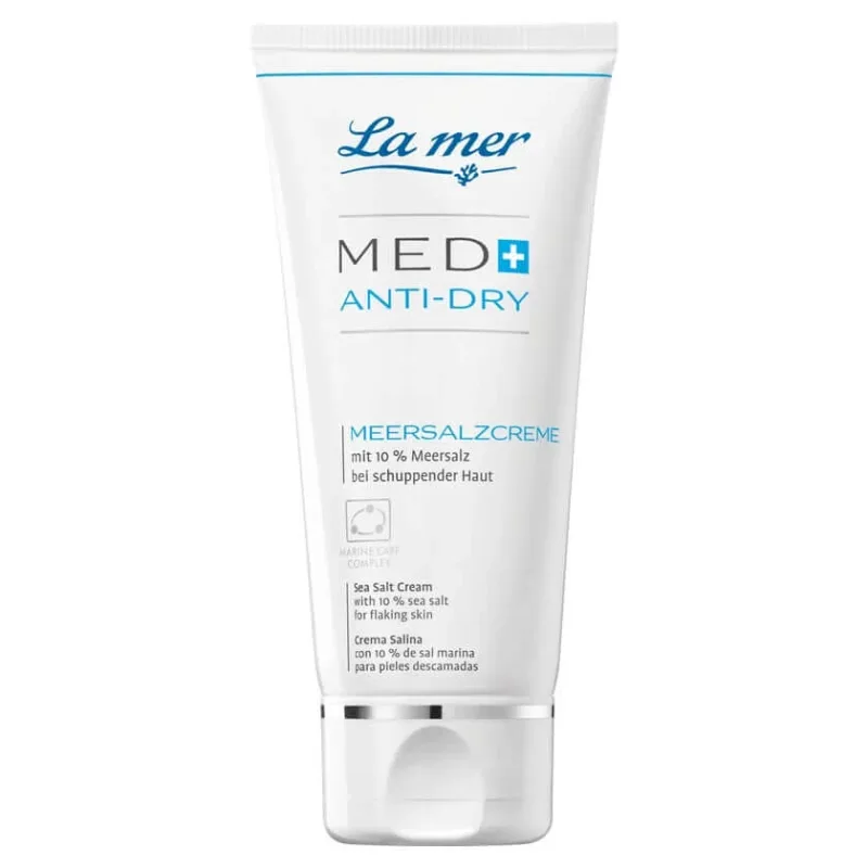 La mer MED+ ANTI-DRY Cremă cu sare de mare, fără parfum, 50 ml — preț și oferte