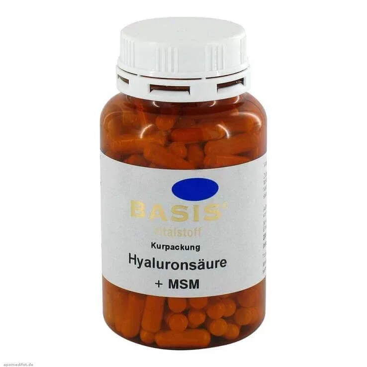 Capsule cu acid hialuronic + MSM, 200 de capsule — preț și oferte