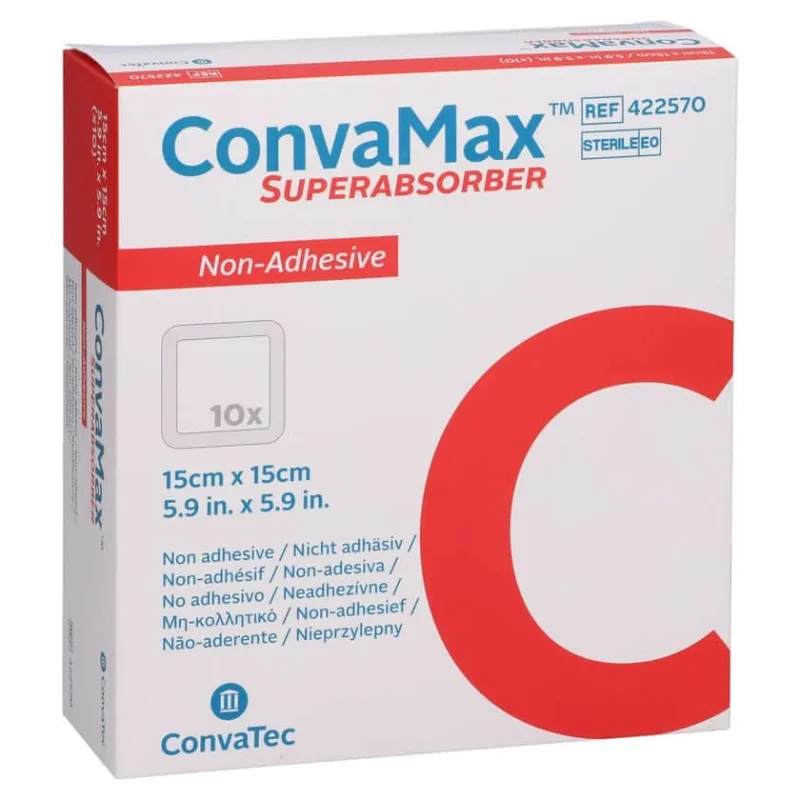 Convamax Superabsorber neadeziv 15x 10 buc — preț și oferte