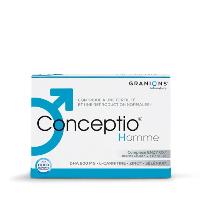 Granions Conceptio Men 90 capsule + 30 pliculețe — preț și oferte