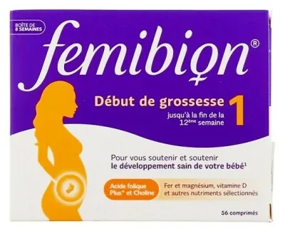 Femibion pentru începutul sarcinii 1 – 56 comprimate — preț și oferte