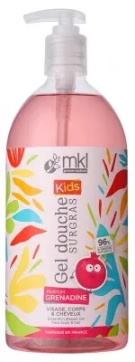 MKL Green Nature Kids Gel de duș hidratant cu grenadină 1 L