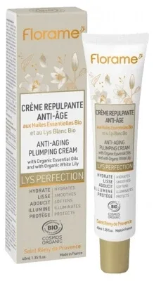 Florame Lys Perfection Cremă bio anti-îmbătrânire cu efect de umplere 40 ml — preț și oferte