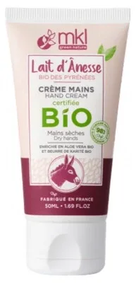 MKL Green Nature Lapte de măgăriță Cremă de mâini bio 50 ml