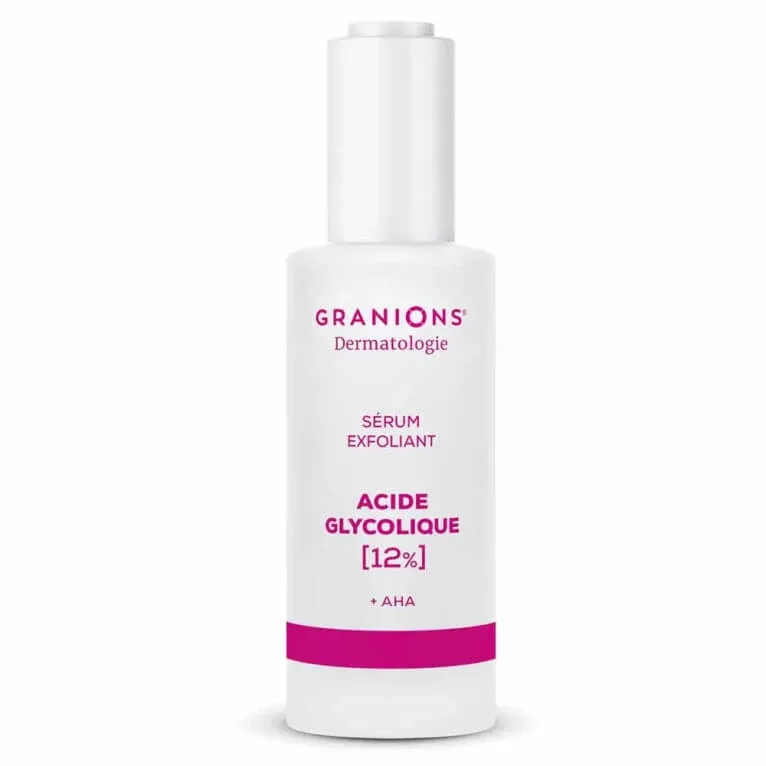 GRANIONS SER EXFOLIANT CU ACID GLICOLIC 12% + AHA 30 ML — preț și oferte